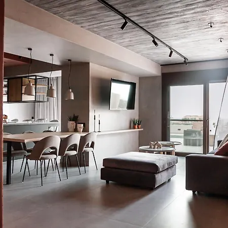 Orama Luxury 3 Bedrooms With Private Pool * 헐소니소스