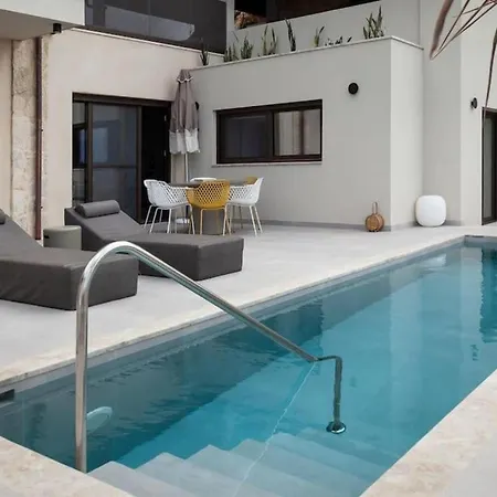 Orama Luxury 3 Bedrooms With Private Pool 빌라 *