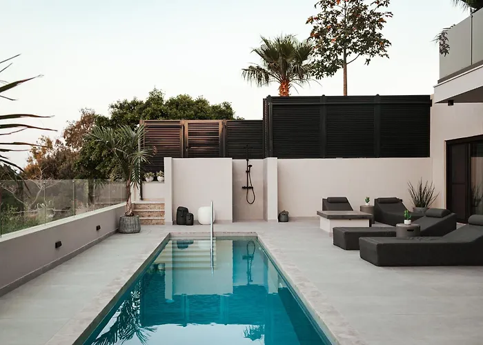 Orama Luxury 3 Bedrooms With Private Pool Βίλα *